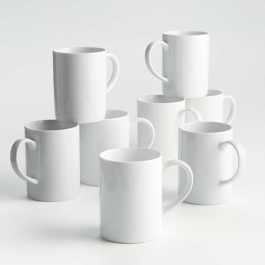 Aspen Can Mugs 11-Oz., Set of 8 + Reviews | Crate & Barrel