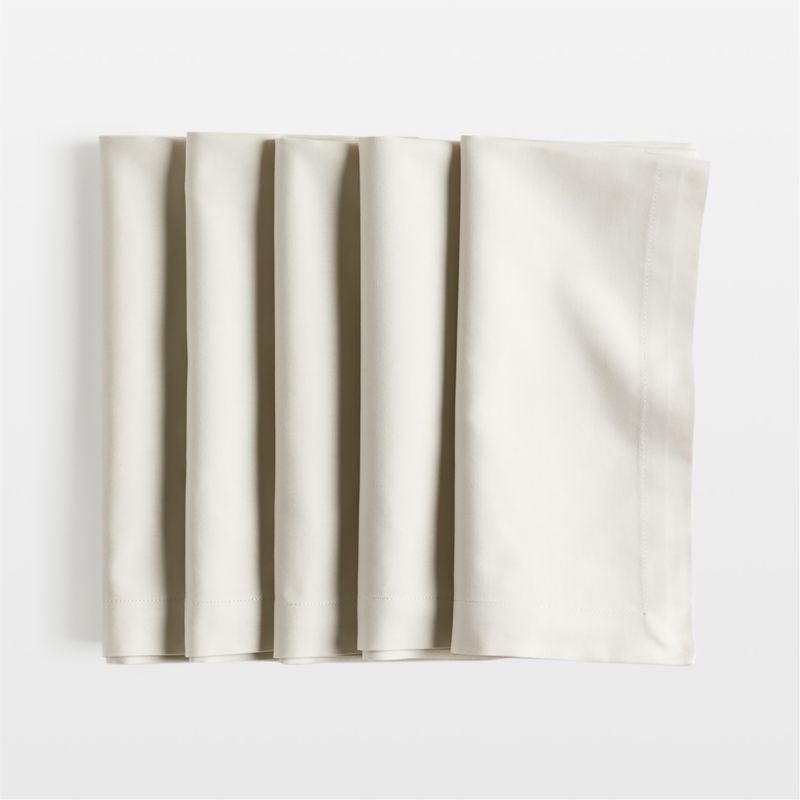 Aspen Warm Natural Organic Cotton Napkin, Set of 4 + Reviews | Crate ...