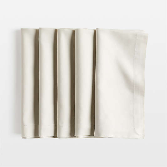 Aspen Warm Natural Organic Cotton Napkin, Set of 4