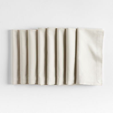 View Aspen Warm Natural Organic Cotton Napkin, Set of 8 details