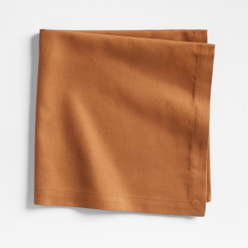 Aspen Brulee Brown Organic Cotton Napkin