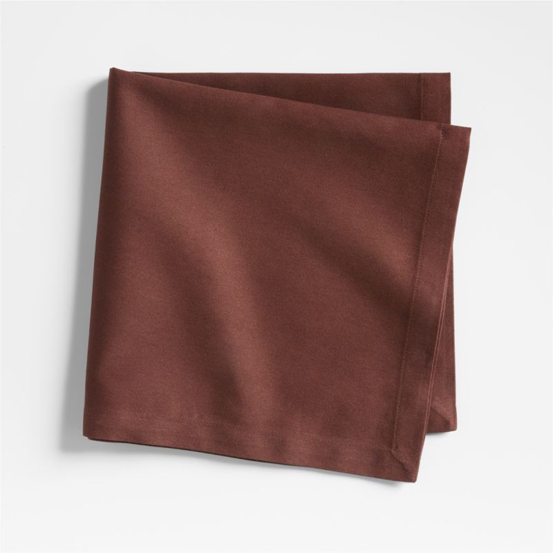 Aspen Cider Burgundy Organic Cotton Napkin