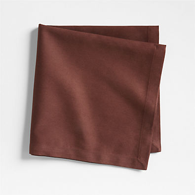 View Aspen Cider Burgundy Organic Cotton Napkin details
