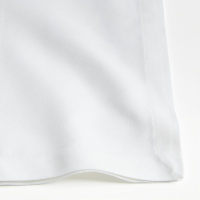 Aspen Crisp White Organic Cotton Napkin