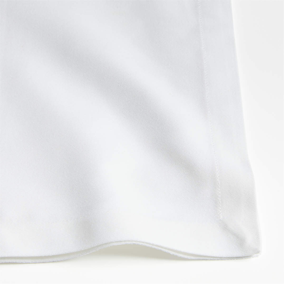 Aspen Crisp White Cotton Napkin + Reviews