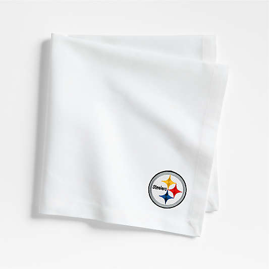 NFL Aspen Crisp White Organic Cotton Napkin, Set of 4