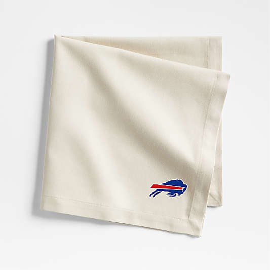 NFL Buffalo Bills Aspen Warm Natural Organic Cotton Napkin, Set of 4