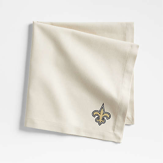 NFL New Orleans Saints Aspen Warm Natural Organic Cotton Napkin, Set of 4
