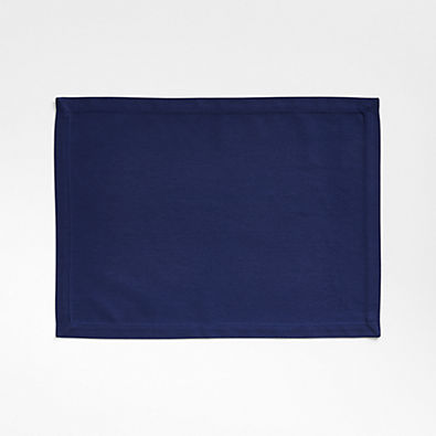 View Aspen Deep Indigo Organic Cotton Placemat details