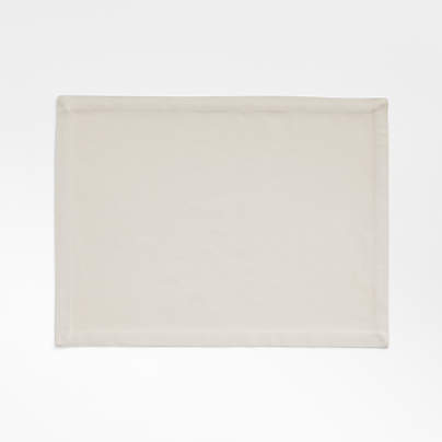 Aspen Warm Natural Organic Cotton Placemat