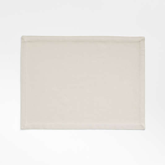 Aspen Warm Natural Organic Cotton Placemat