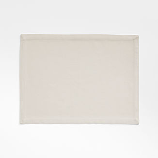 Aspen Warm Natural Organic Cotton Placemat