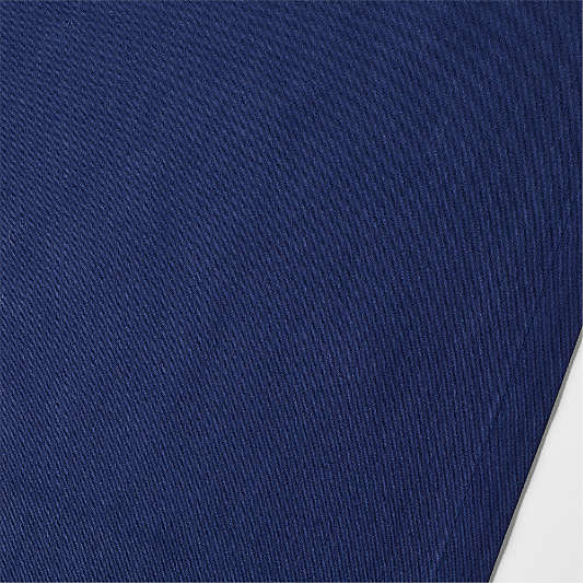 Aspen 120" Deep Indigo Organic Cotton Table Runner