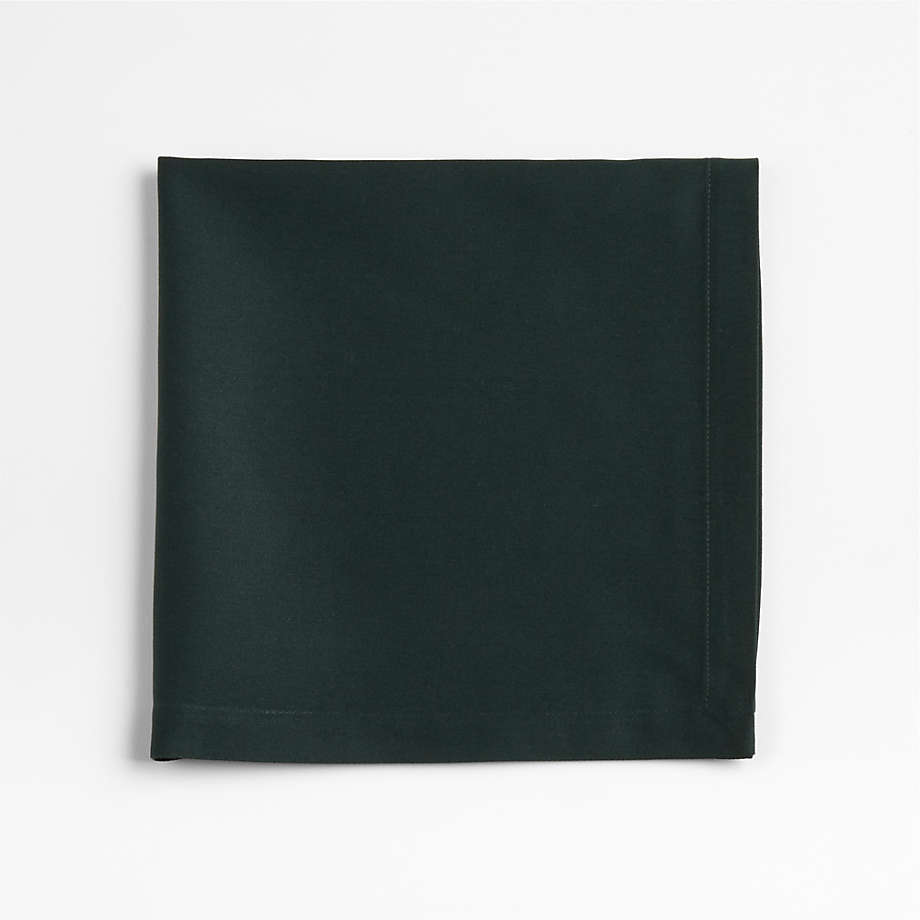 Set of 6 Green Linen Napkins, Minimalist Christmas Napkins, Bulk Napkins,  Organic Cloth Napkins, Moss Green Table napkins, Gift