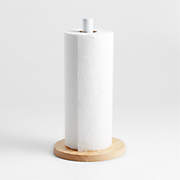 Craft Linen Stoneware Paper Towel Holder