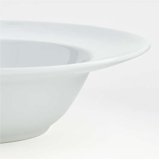 Aspen Rimmed Porcelain Pasta Bowl