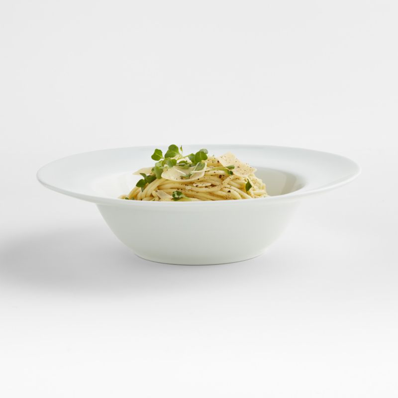 Aspen Rimmed Pasta Bowl Crate Barrel