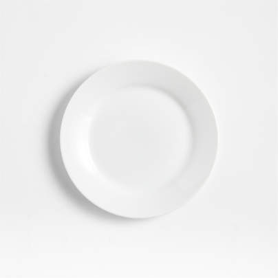 Aspen Rimmed Porcelain Appetizer Plate