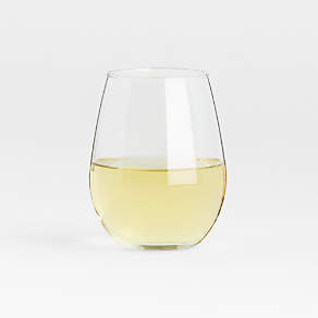 Aspen 9-Oz. Stemless Champagne Flute Glass + Reviews | Crate & Barrel