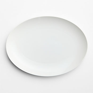 View Aspen 13.75" Porcelain Coupe Oval Platter details