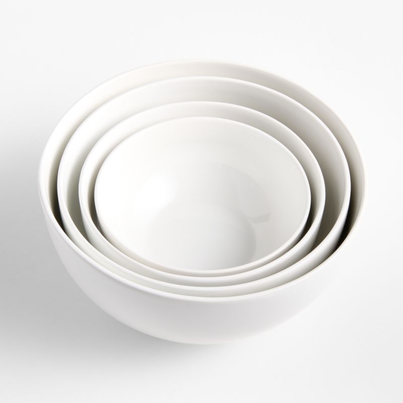Aspen Coupe Stoneware Mixing and Serving Bowls, Set of 4 - image 1 of 3