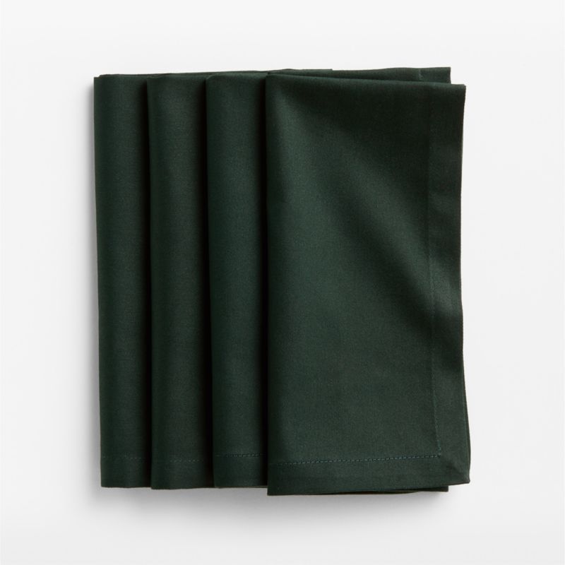 Aspen Spruce Green Organic Cotton Napkin, Set of 4 - image 1 of 4