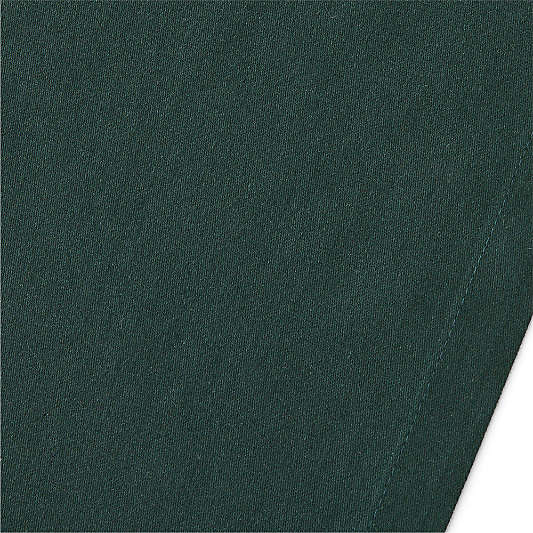 Aspen 108" Spruce Green Organic Cotton Table Runner