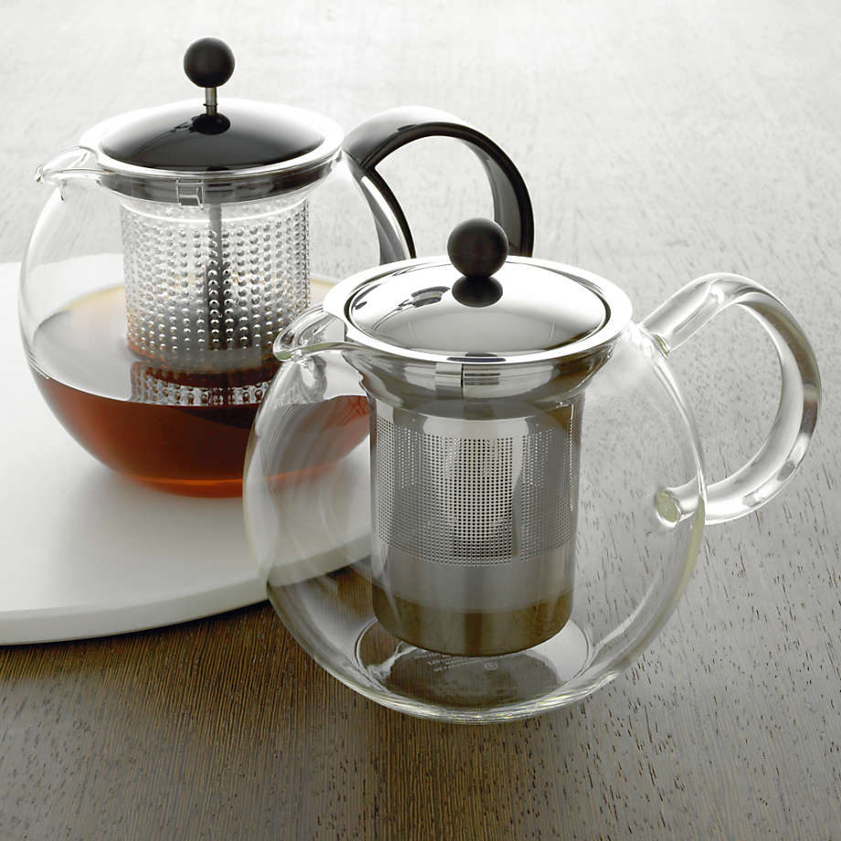 Signature Tea Press - Black - Loose Leaf Tea Glass Tea Press