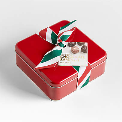 Holiday Gift Box - Modern Planter & Mug with Chocolate