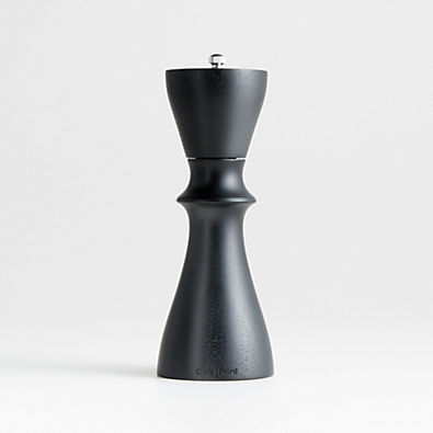 View Aster Black Ebonized Wooden Pepper Mill Grinder details