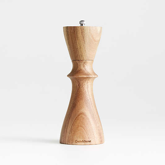 Aster Acacia Wooden Salt Mill Grinder