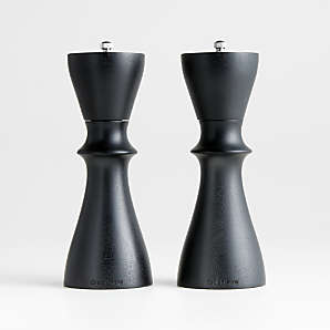 haakje Faial sector Salt and Pepper: Shakers and Mills | Crate & Barrel