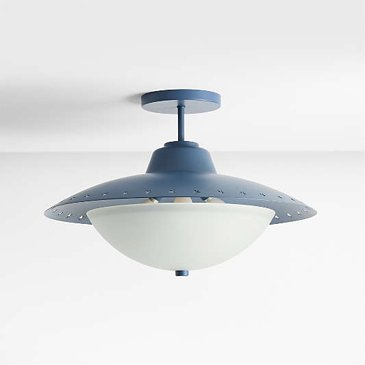 Astro Star Kids Semi-Flush Mount Ceiling Light
