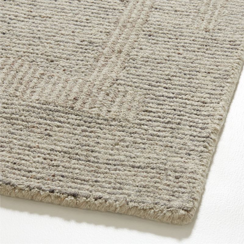 Athens Wool Hand-Tufted Grey Area Rug 8'x10' - image 4 of 5