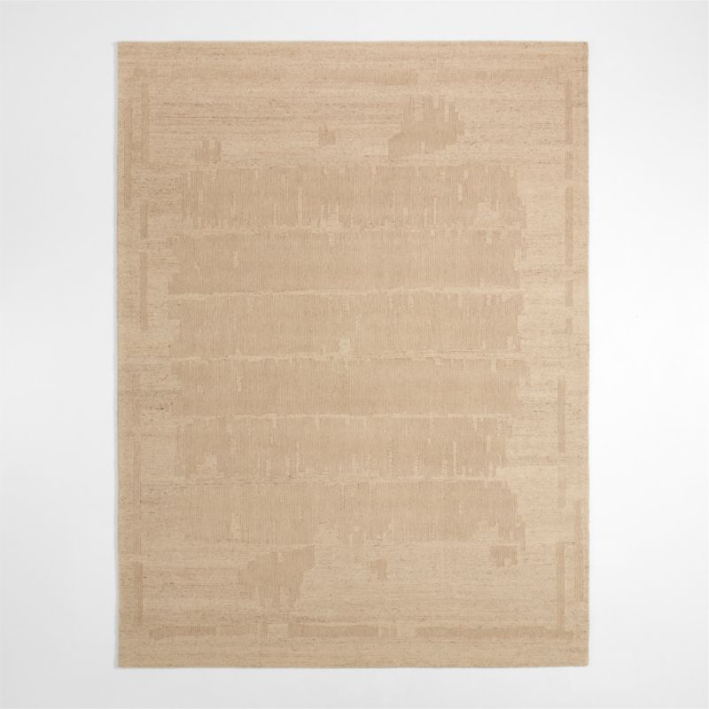 Athens Wool Hand-Tufted Sand Brown Area Rug 10'x14' - image 2 of 5