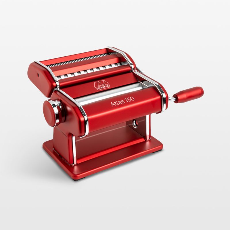 Atlas 150 Aluminum Red Pasta Maker - image 0 of 7