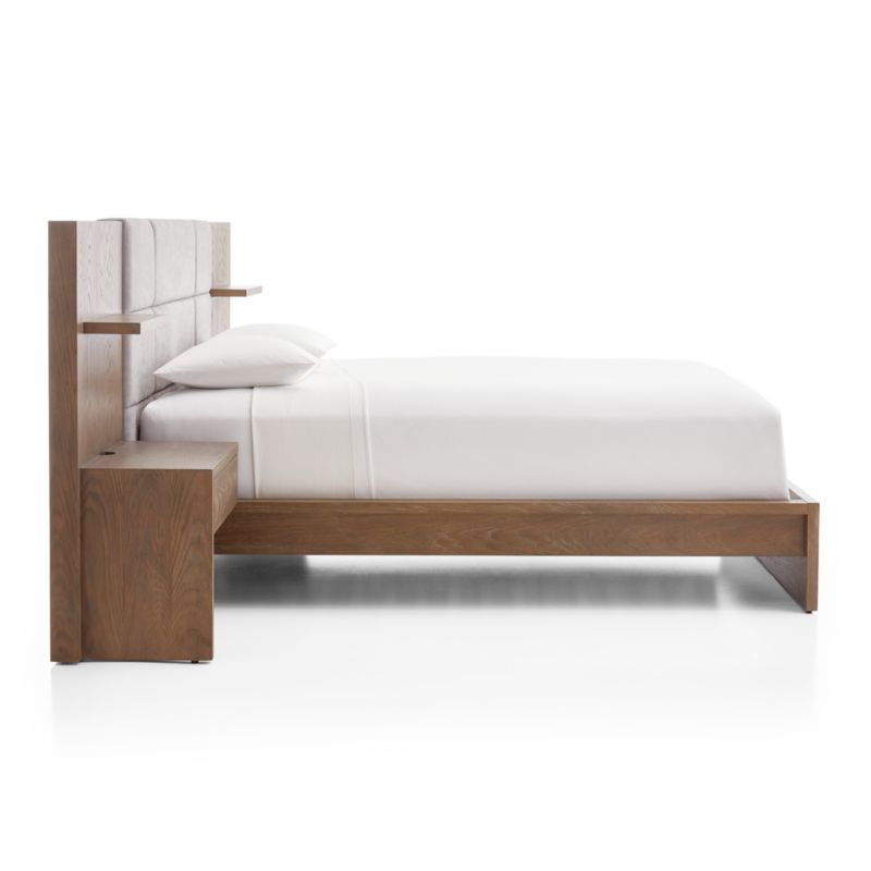 Atlas King Bed with Panel Nightstands - image 11 of 13