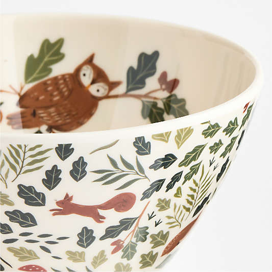 Autumn Melamine Kids Bowl