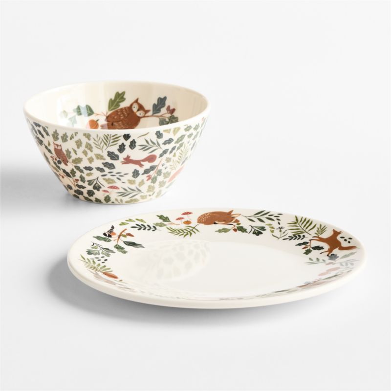 Autumn Melamine Kids Dinner Plate - image 1 of 4