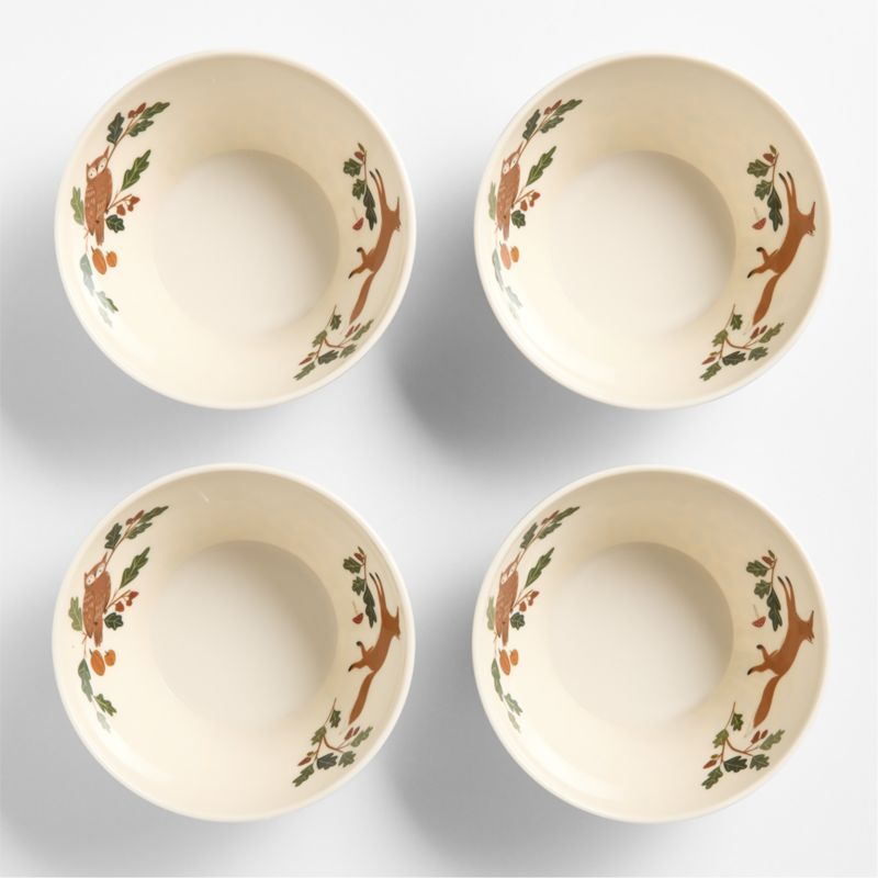 Autumn Melamine Kids Bowls Set of 4 - image 2 of 3