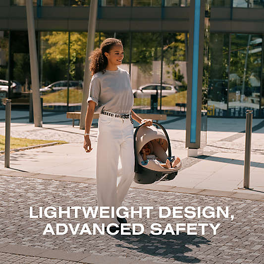 Cybex Aton G2 Almond Beige Swivel Infant Car Seat with Load Leg Base