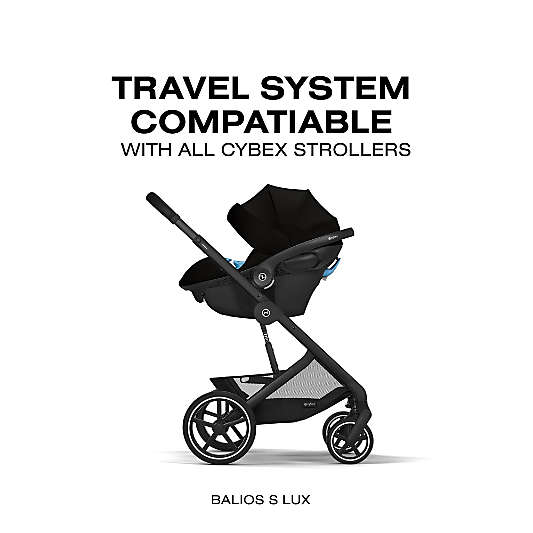 Cybex Aton G2 Moon Black Swivel Infant Car Seat with Load Leg Base