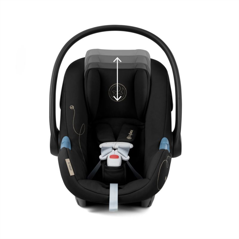 CYBEX Moon Black Aton G Swivel Baby Car Seat - image 5 of 13