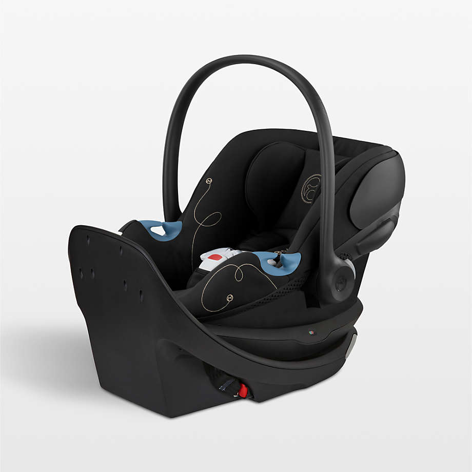 CYBEX Moon Black Aton G Swivel Baby Car Seat Crate & Kids