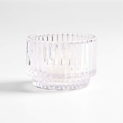 Atwell Clear Tealight Candle Holder