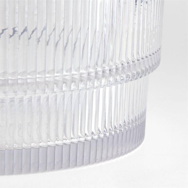 Atwell Ribbed Glass Beverage Tub - image 2 of 3