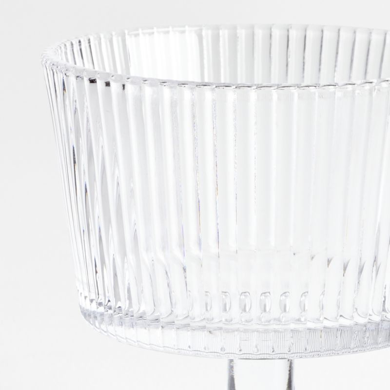 Atwell Ribbed 8.5-Oz. Coupe Glass - image 3 of 4