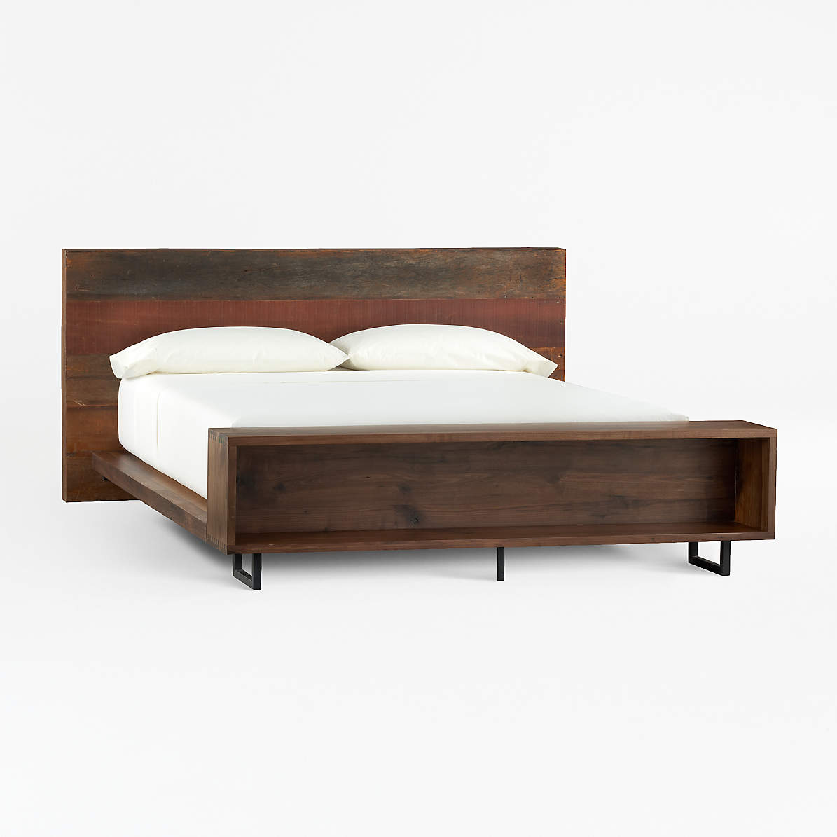 Atwood California King Bed With, California King Wood Bed Frame