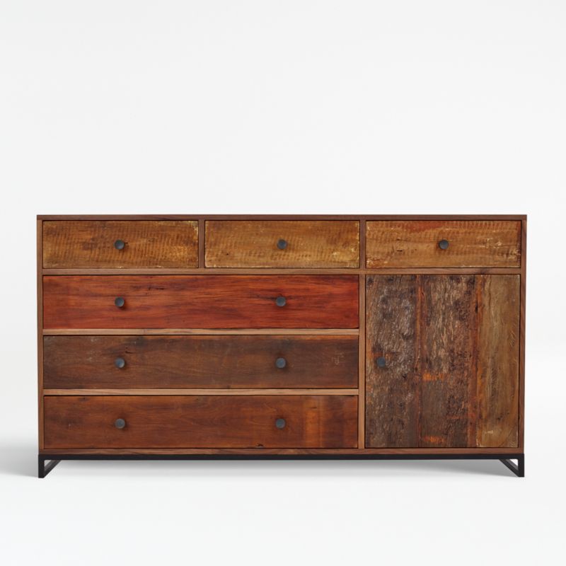 Atwood Reclaimed Wood Dresser + Reviews Crate & Barrel Canada