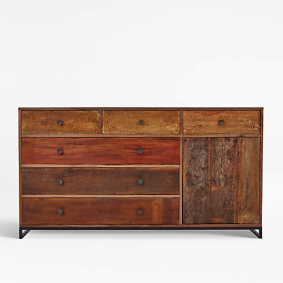 Atwood Reclaimed Wood Dresser Reviews, Real Wood Dressers Canada